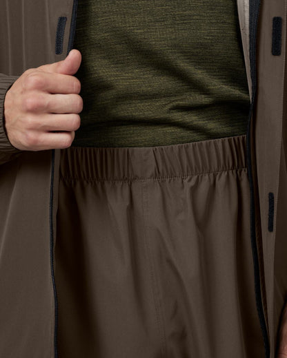 Pine Green Coloured Seeland Taxus Rain Set on White background 