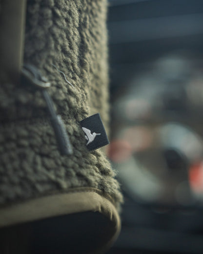 Grizzly Brown Coloured Seeland Thaw Fleece Jacket on outdoor background 