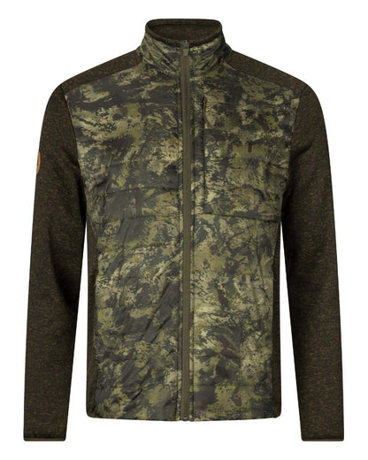 Camo Coloured Seeland Theo Hybrid Jacket on white background 
