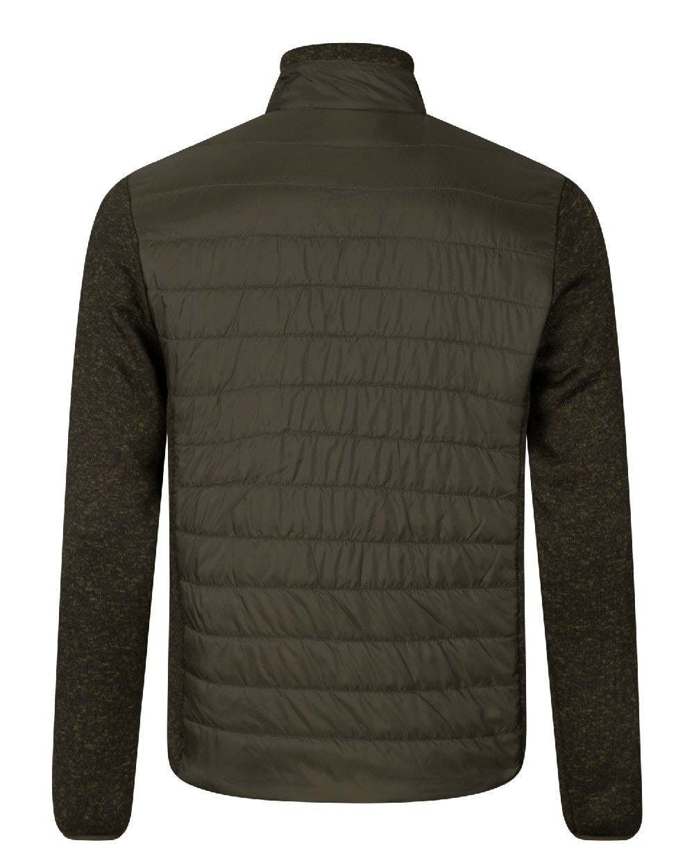 Pine Green Coloured Seeland Theo Hybrid Jacket on white background 