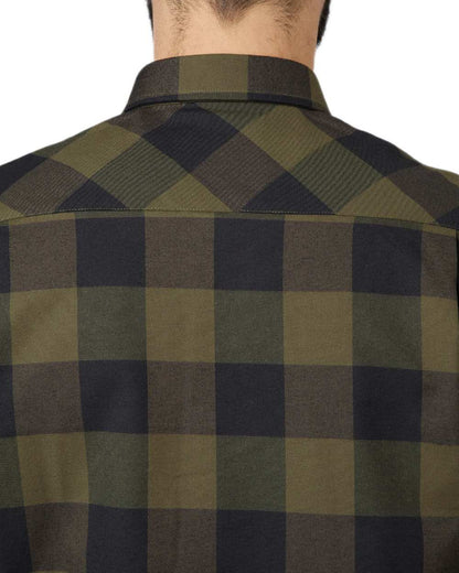 Green Check Coloured Seeland Toronto Shirt on White background 