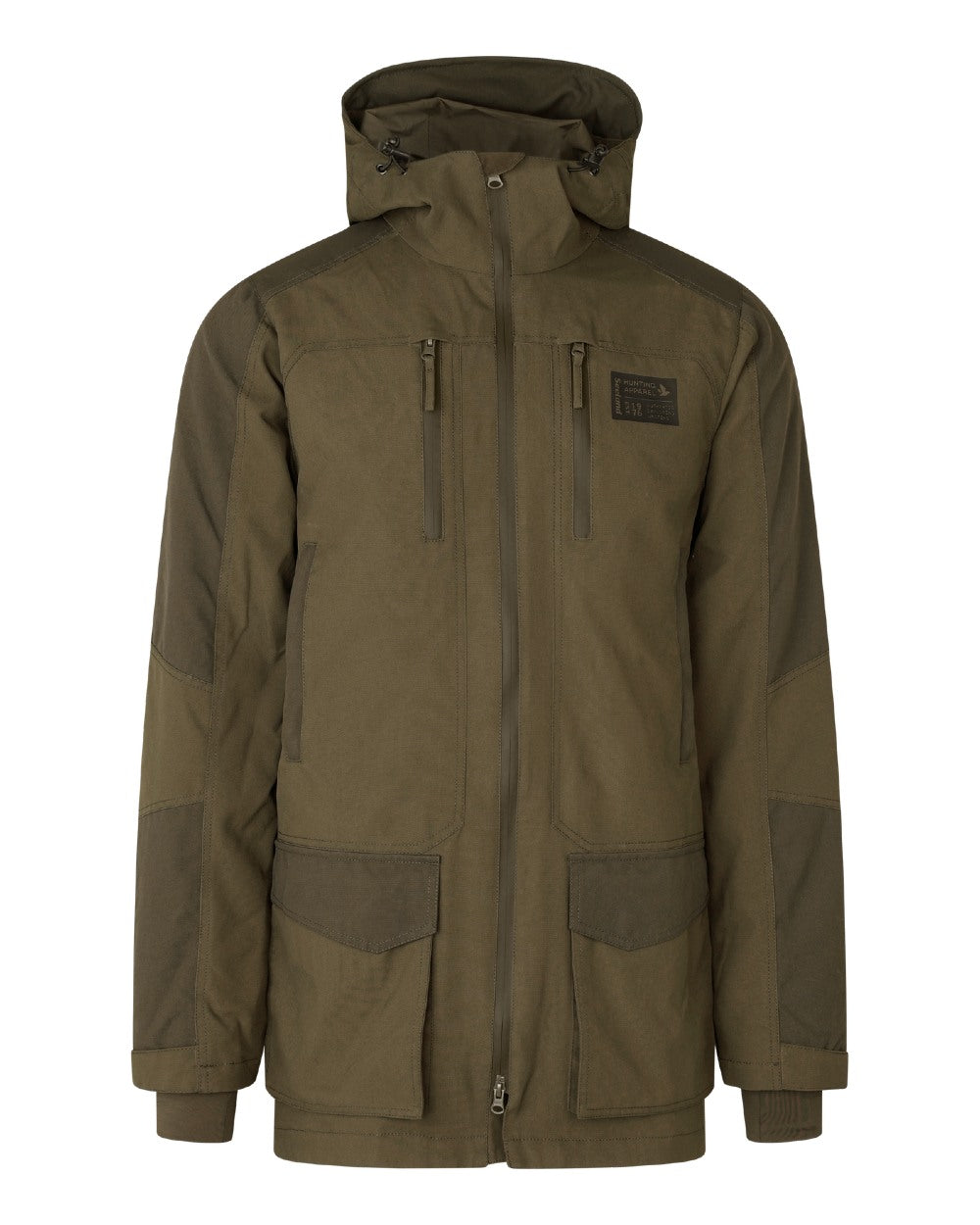 Light Pine coloured Seeland Trax Full Jacket on white background 