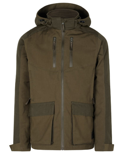 Light Pine Coloured Seeland Trax Jacket on white background 