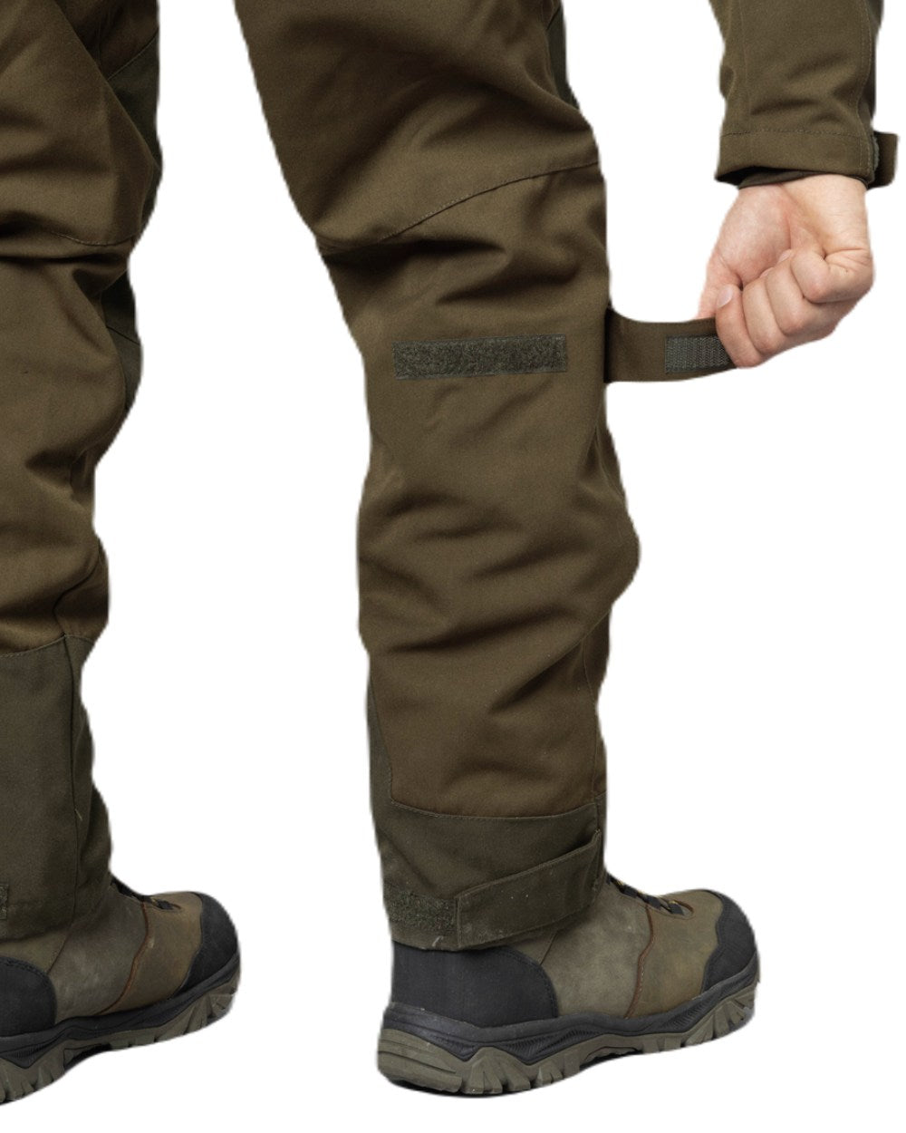 Light Pine Coloured Seeland Trax Trousers on white background 