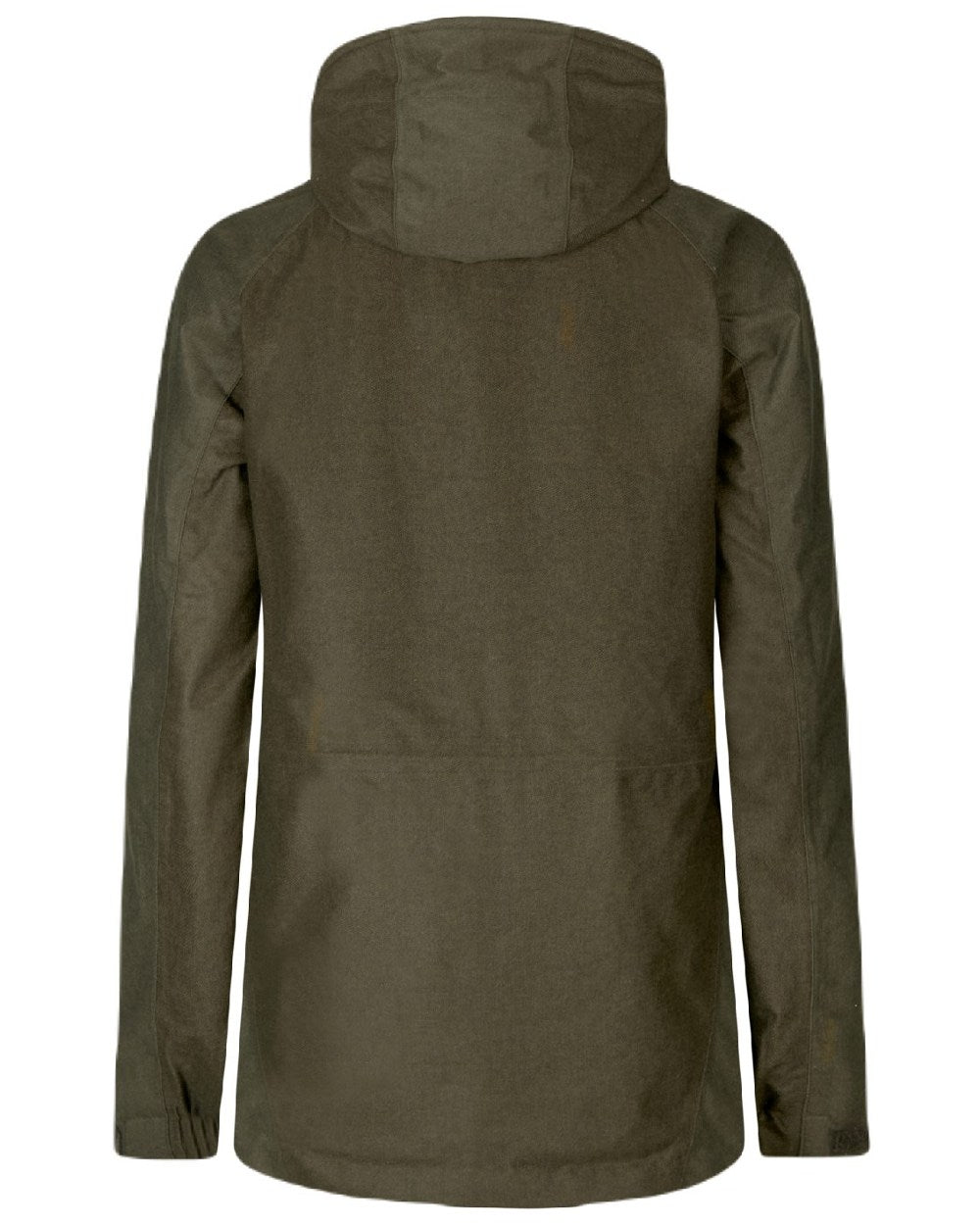 Pine Green Melange Coloured Seeland Womens Avail Jacket on white background 