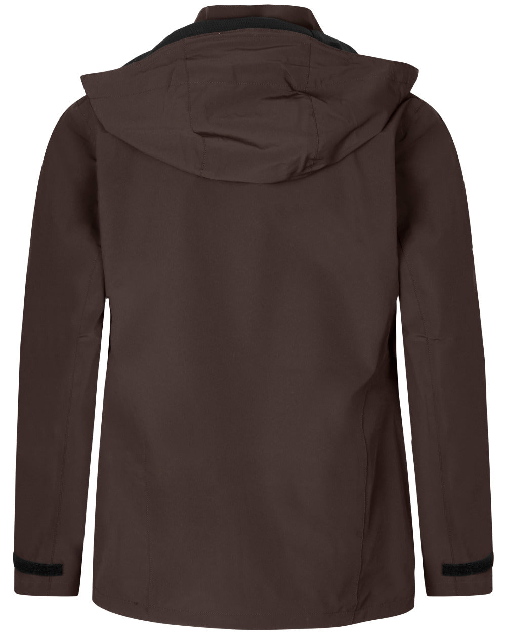 Dark Brown Coloured Seeland Womens Dog Active Jacket on white background 