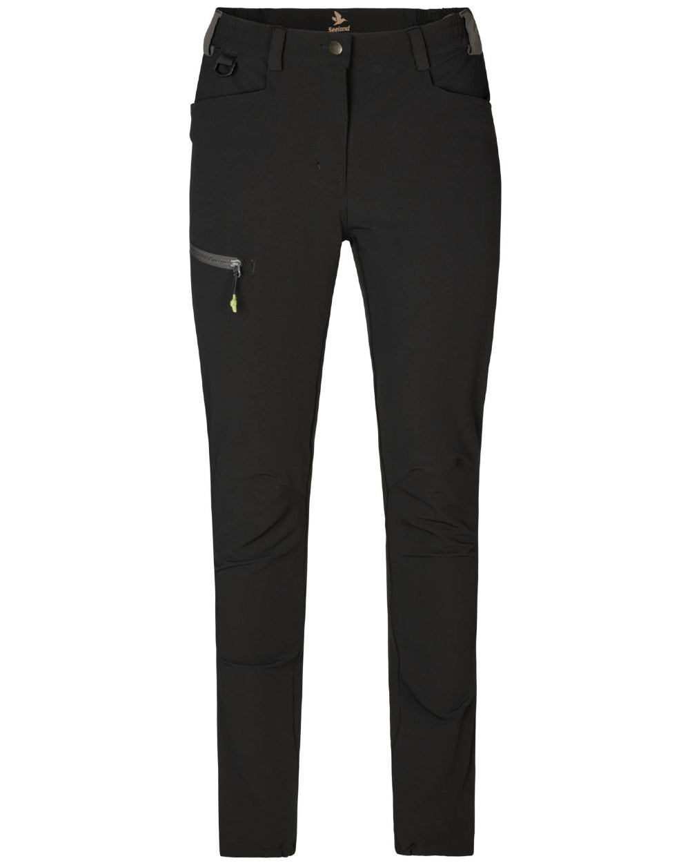 Meteorite Coloured Seeland Womens Dog Active Trousers on white background 