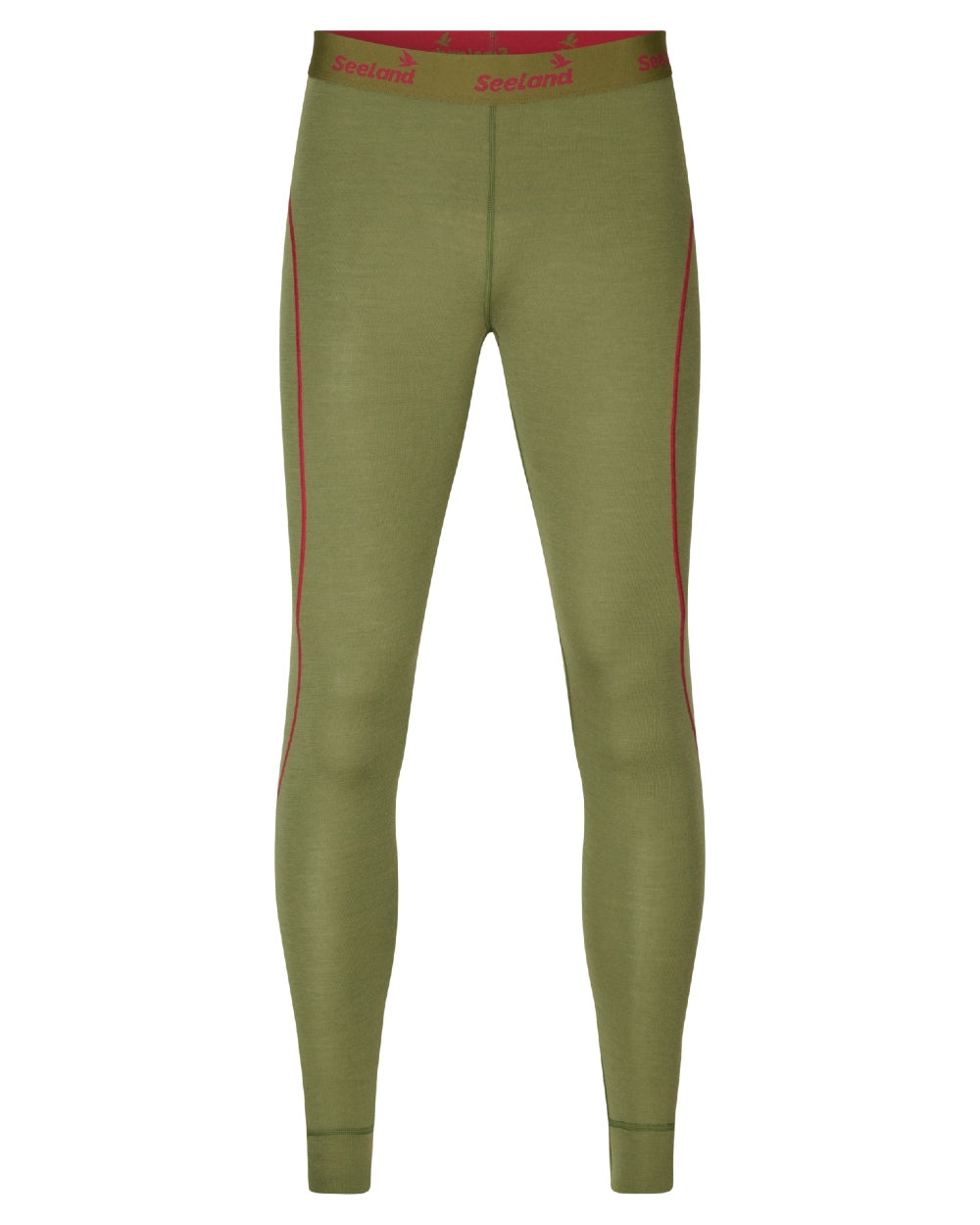 Capulet Olive Coloured Seeland Womens Hawker Base Layer on white background 