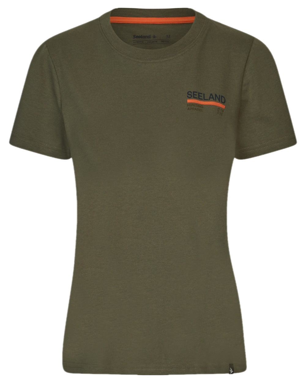 Grape Leaf Coloured Seeland Womens Leala T-Shirt on white background 