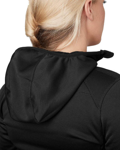 Meteorite Coloured Seeland Womens Power Fleece Jacket on White background 