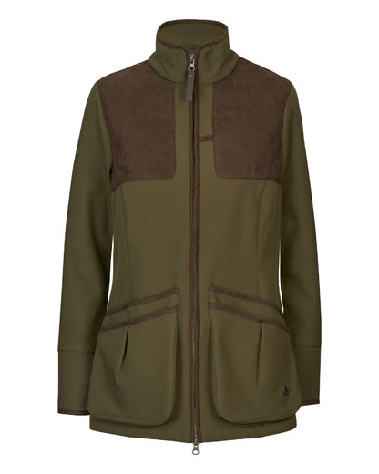 Light Pine Coloured Seeland Womens Wenlock Faye Jacket on White background 