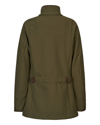 Light Pine Coloured Seeland Womens Wenlock Faye Jacket on White background 