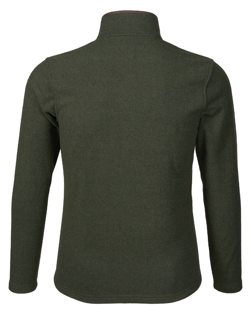 Classic Green Coloured Seeland Woodcock Fleece Jacket on White background 