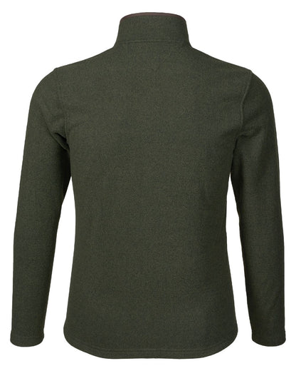 Classic Green Coloured Seeland Woodcock Fleece Jacket on White background 
