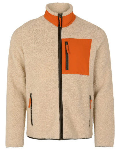 Sandshell Coloured Seeland Zephyr Fleece Jacket on White background 