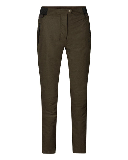 Seeland Avail Aya Insulated Trousers in Pine Green/Demistasse Brown