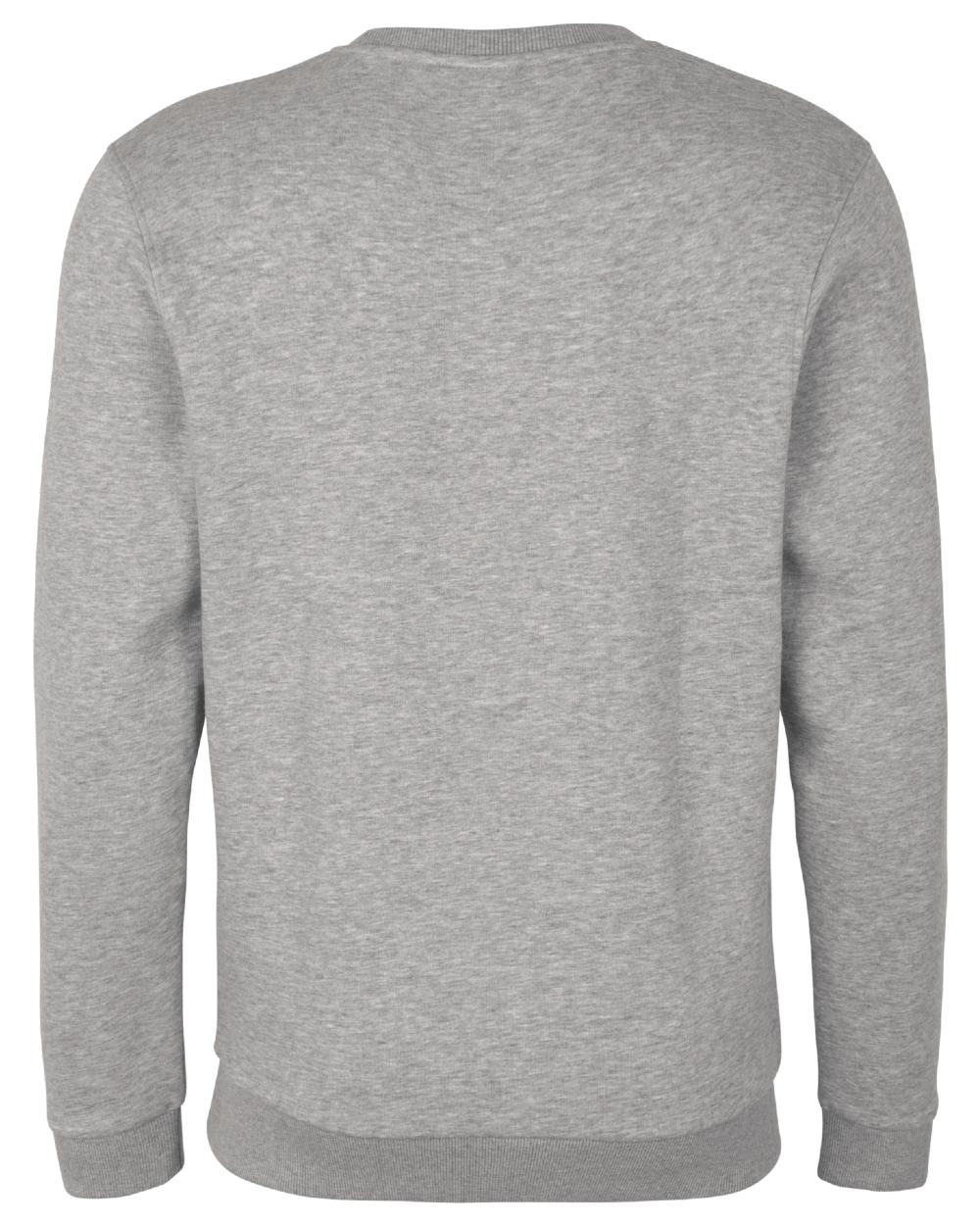 Dark Grey Melange coloured Seeland Cryo Sweatshirt on white background