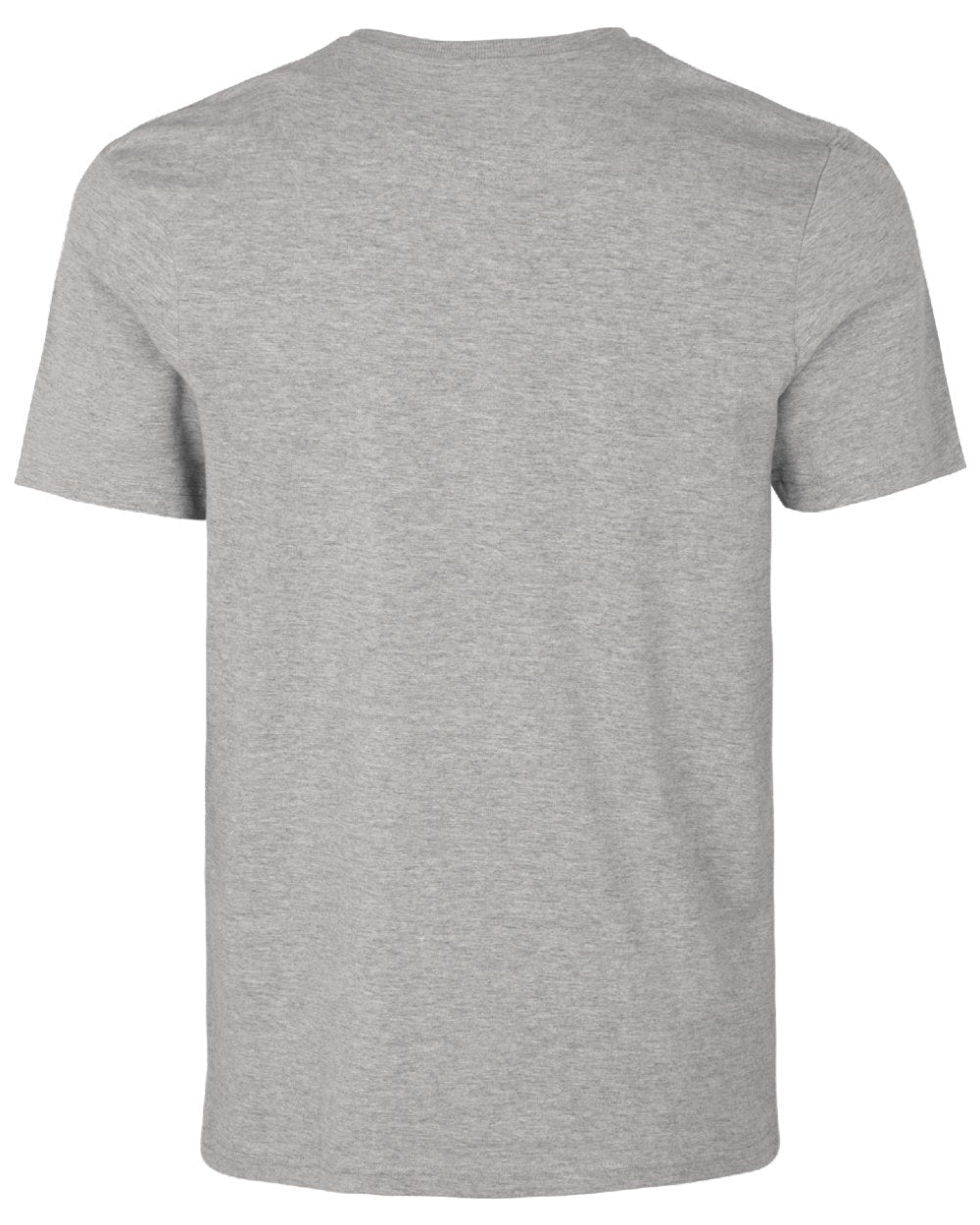 Dark Grey Melange coloured Seeland Lanner T-Shirt on white background 