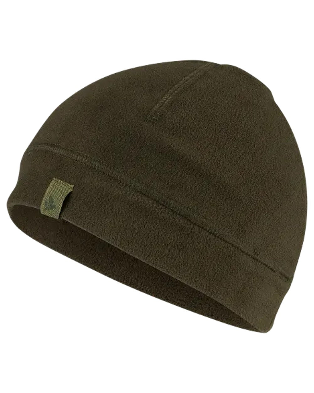 Seeland Reversible Fleece Hat in Pine Green/Hi-Vis Orange