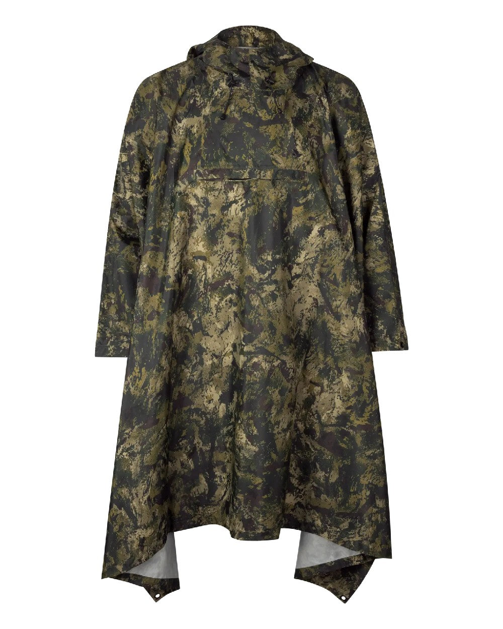 Seeland Taxus Camo Rain Poncho in InVis Green 