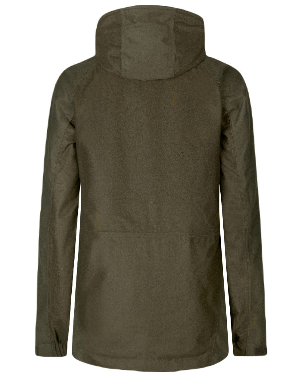 Pine Green Melange coloured Seeland Womens Avail Jacket on white background