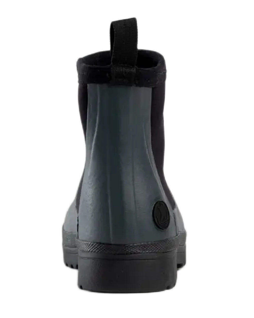 Midnight coloured Skellerup Meadow Ankle Boots on white background 