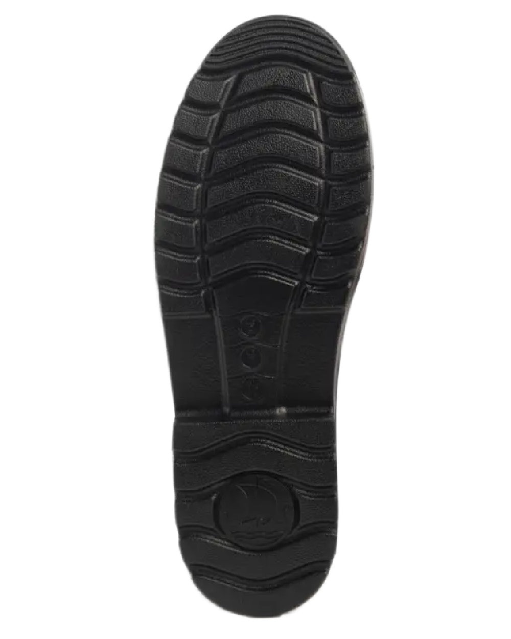 Black coloured Skellerup Womens Meadow Wellingtons on white background 