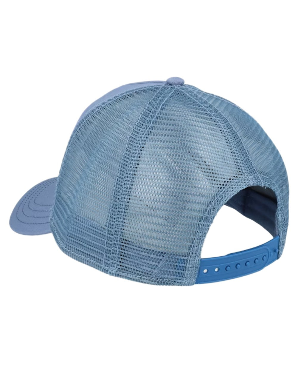 Dusty Blue coloured Stetson American Heritage Classic Trucker Cap on white background 
