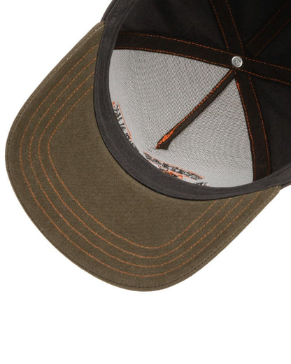 Light Green coloured Stetson American Heritage Pikes Peek Trucker Cap on white background 