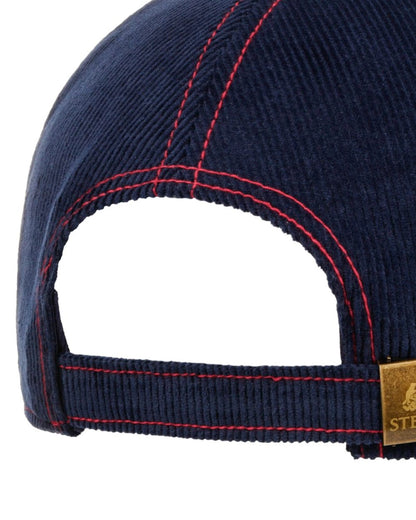 Wine Off White coloured Stetson American Heritage Vintage Racing Trucker Cap on white background 