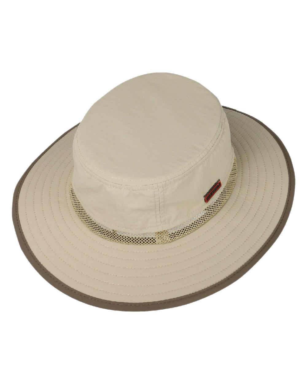 Oatmeal Coloured Stetson Coralville Traveller Outdoor Hat on white background 
