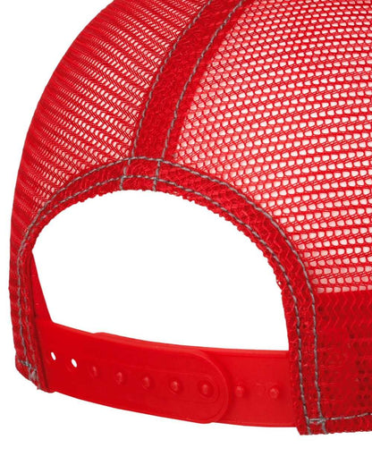 Black Grey coloured Stetson Garage American Heritage Trucker Cap on white background 