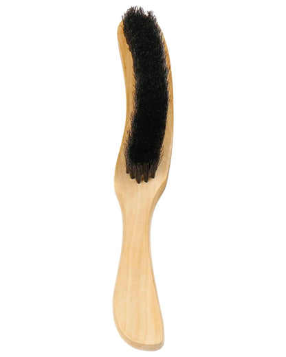 Black coloured Stetson Hat Brush on white background 