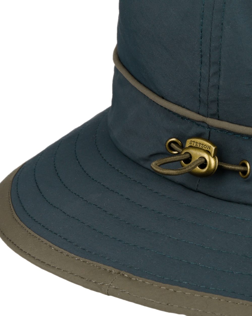 Blue Coloured Stetson Kettering Outdoor Hat on white background 