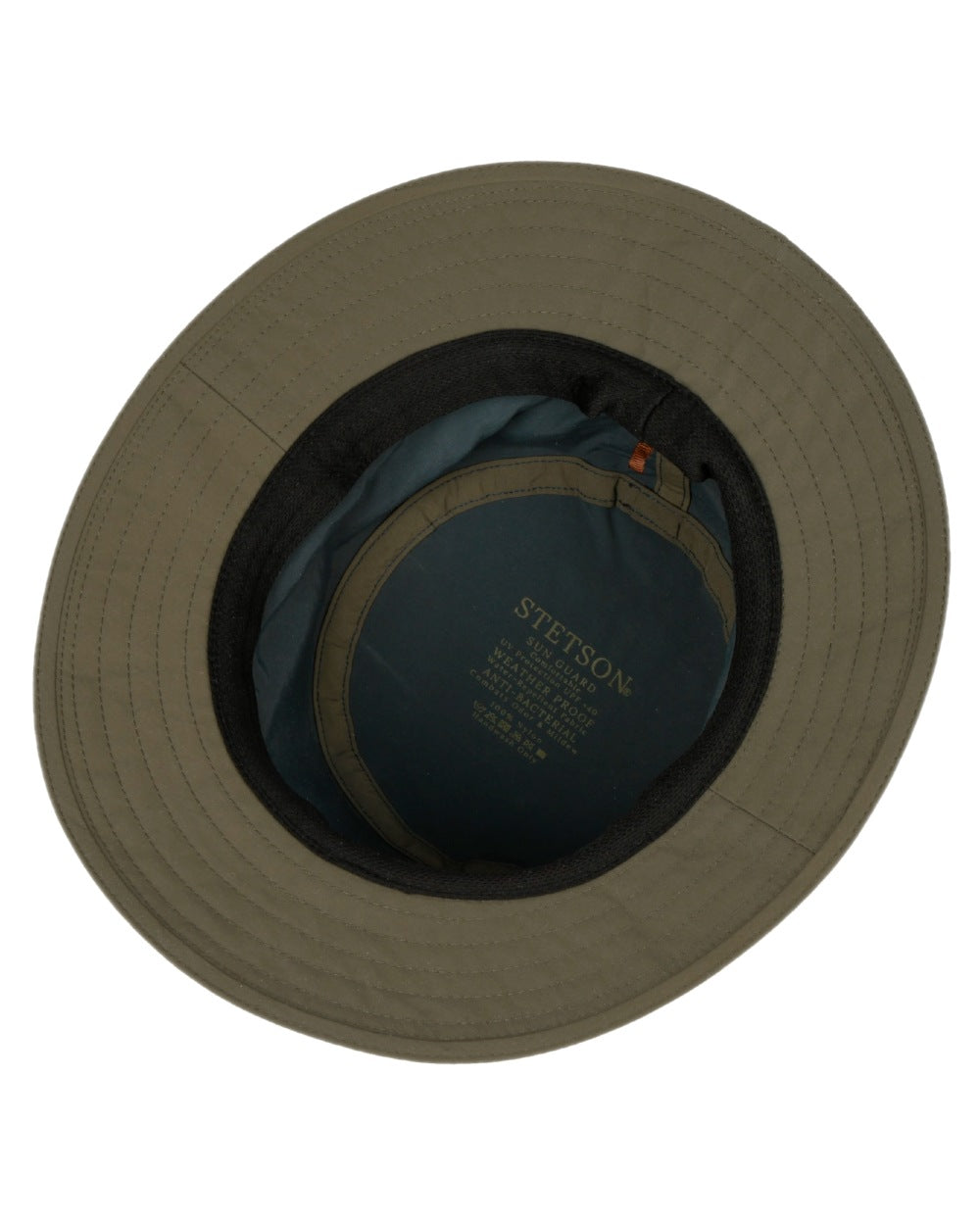Blue Coloured Stetson Kettering Outdoor Hat on white background 