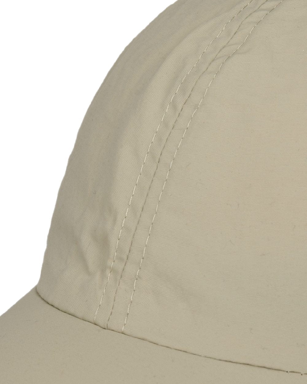 Beige Coloured Stetson Kitlock Outdoor Baseball Cap on white background 