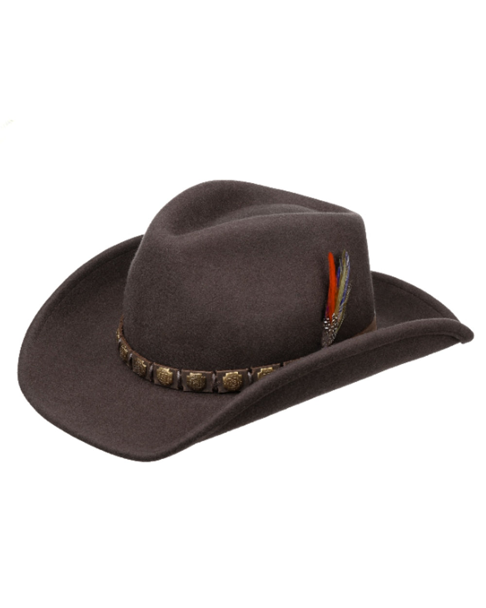 Stetson Hackberry Western Hat in Chocolate 