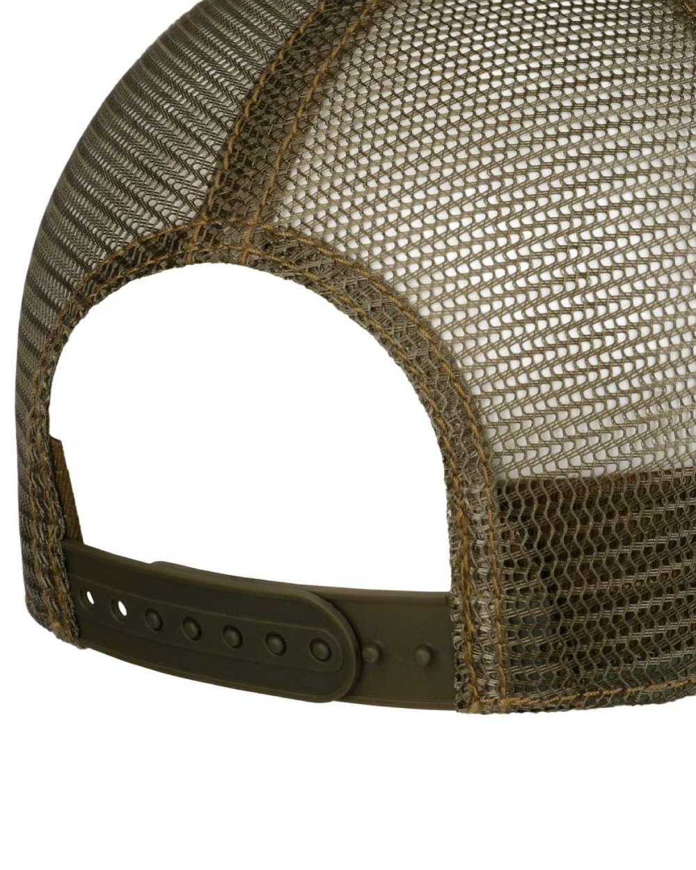 Brown Blue coloured Stetson S Wing Trucker Cap on white background 
