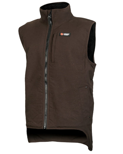 Burwood Coloured Stoney Creek Mens Boiler Vest On White Background 