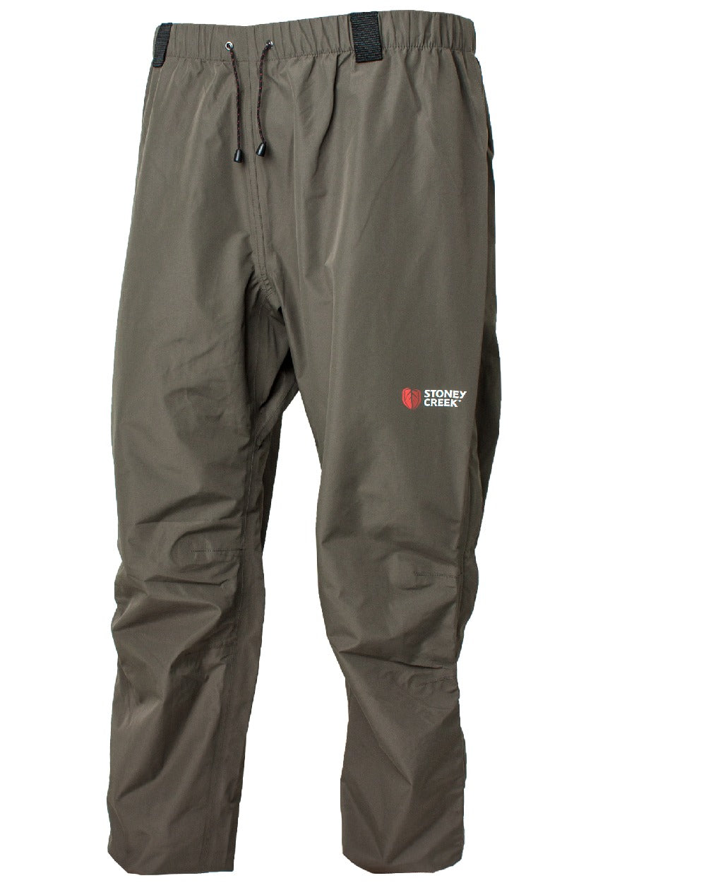 Gumleaf Coloured Stoney Creek Mens Dreambull Overtrousers on White Background 