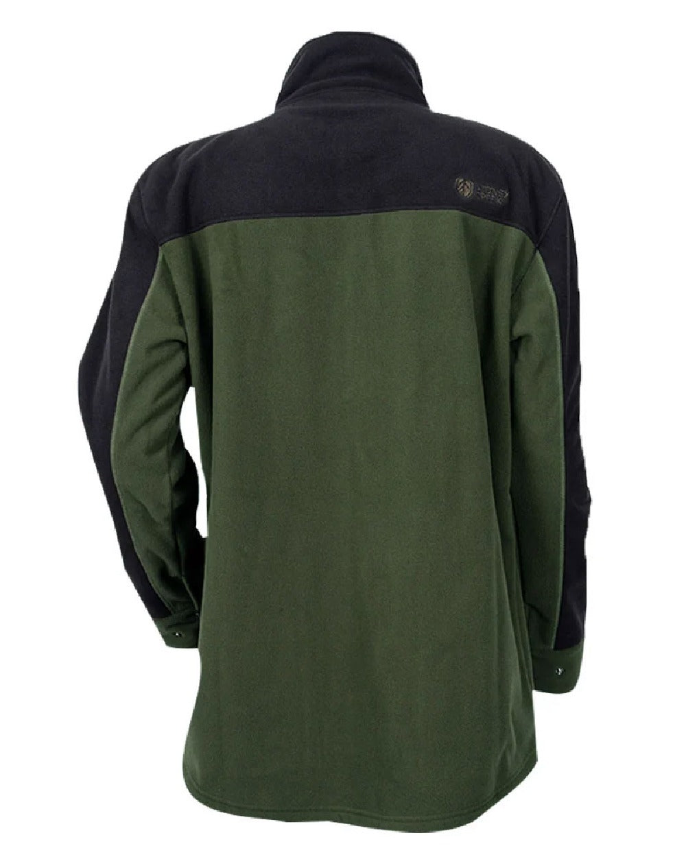 Bayleaf Black Coloured Stoney Creek Mens M2 Quarter Zip Top on White Background 