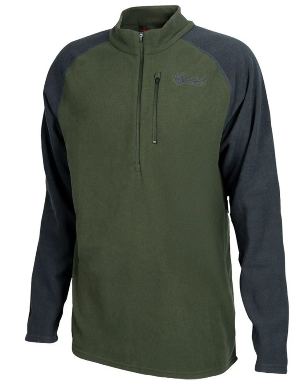 Phantom Rosin coloured Stoney Creek Mens Microplus Top on white background 