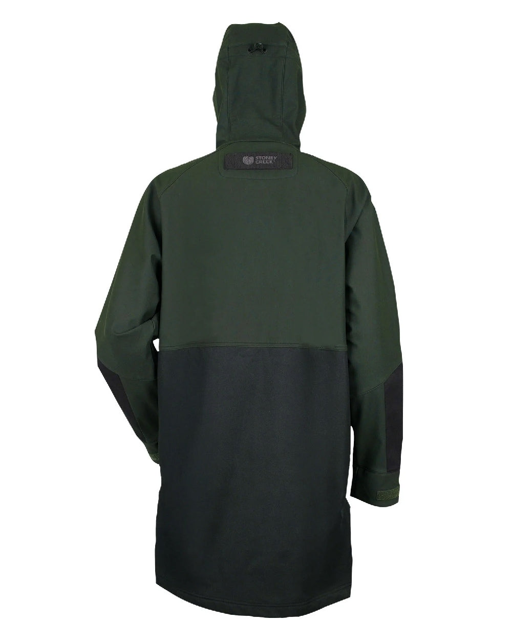 Rosin Black Coloured Stoney Creek Mens Station Jacket on White Background 