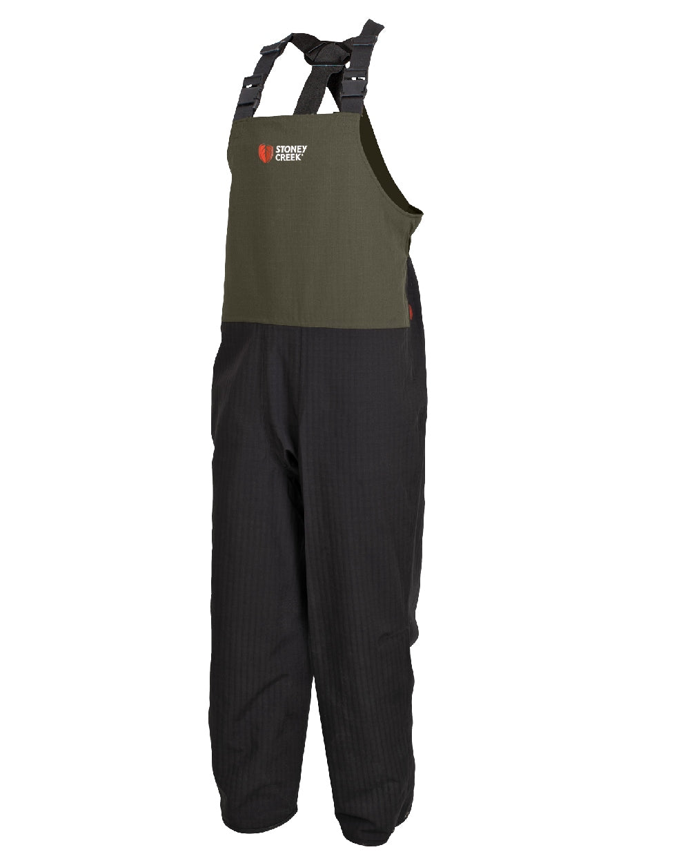 Bayleaf Black Coloured Stoney Creek Mens Tempest Bibs on White Background 