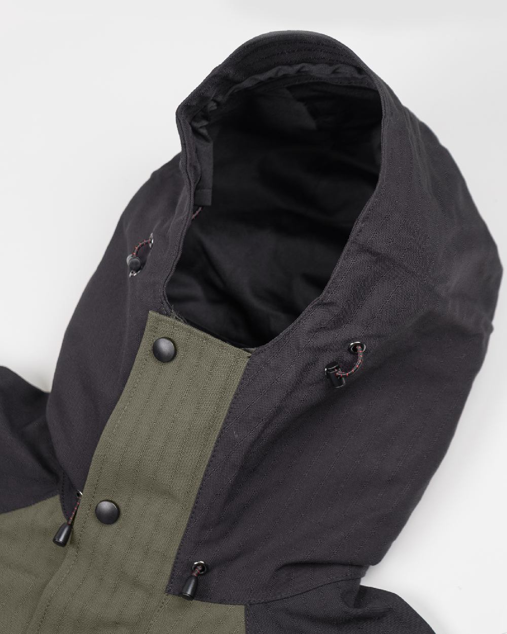 Bayleaf Black Coloured Stoney Creek Mens Tempest Jacket on White Background 