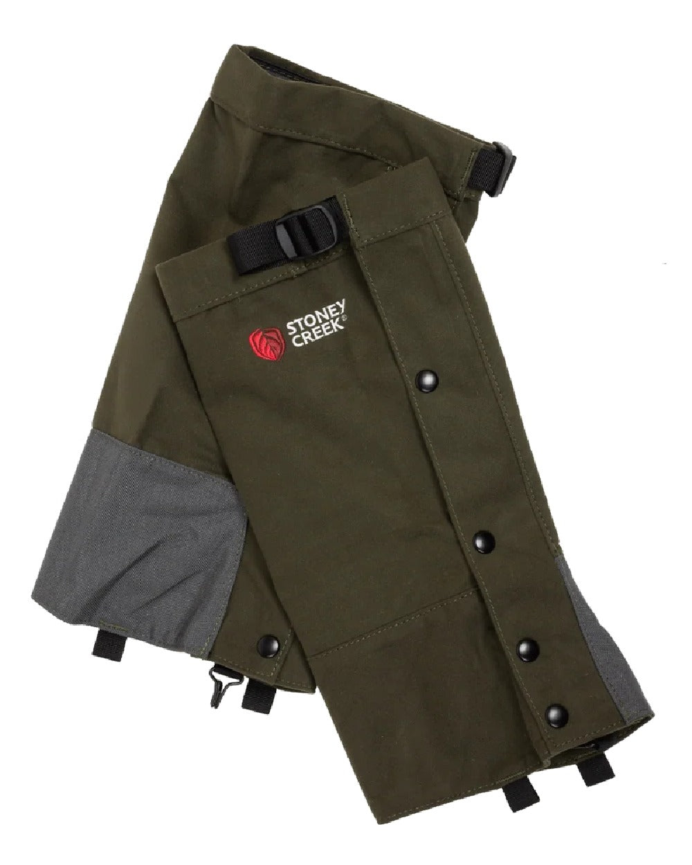 Bayleaf Coloured Stoney Creek Tricord Long Gaiter on White Background 