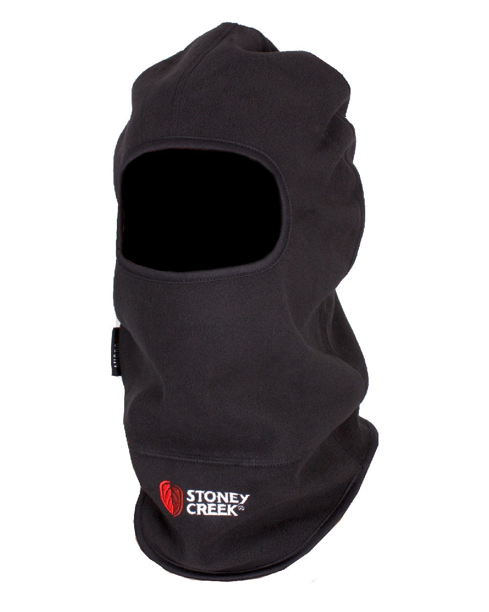 Black Coloured Stoney Creek Windproof Balaclava On White Background 
