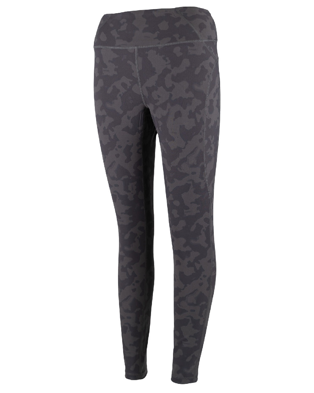 HTZ Camo Coloured Stoney Clerk Womens SC Performance Tights on White Background 