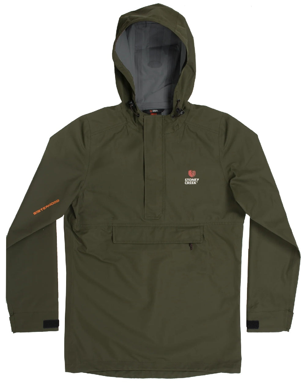 Bayleaf Coloured Stoney Creek Womens Stow It Jacket on White Background 