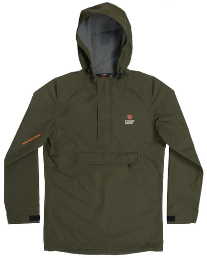 Bayleaf Coloured Stoney Creek Womens Stow It Jacket on White Background 